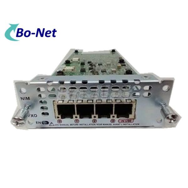 Cheap CISCO NIM-4FXO 4300 series router New in Box 4 Port Networking Voice Interface Hub Card Module for sale