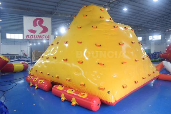 Cheap Water Park Floating Water Iceberg For Climbing And Sliding for sale