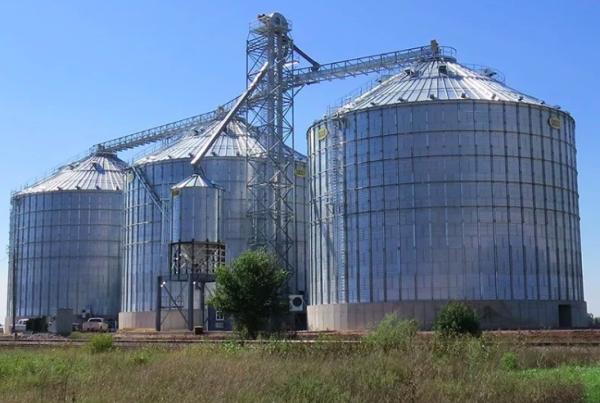 Cheap Conical Grain Hopper Bins With Temperature Moisture Monitoring Systems for sale