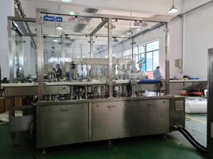 1ml Glass Vial Filling Line Capping And Labeling Machine for Reagents to UK