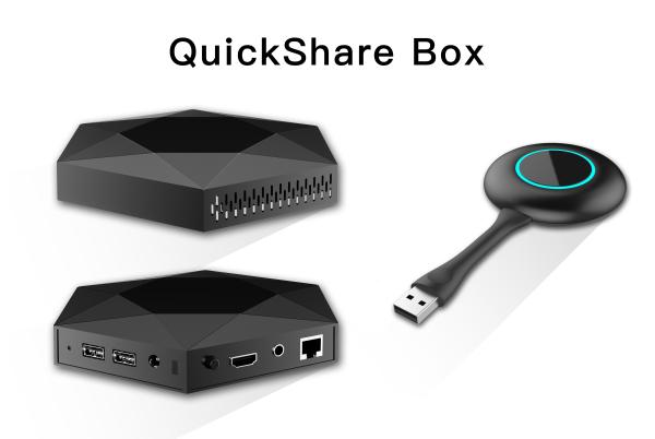 Cheap 12W BYOD Meeting Room Wireless Presentation System CE , Quick Share Device For Office for sale