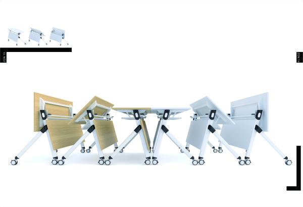 Cheap 360 Degree Rolled Stackable Meeting Chairs Boardroom Table Chairs for sale