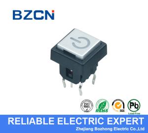 DIP Terminal Type Illuminated Tactile Switch Momentary Vertical Press Operation
