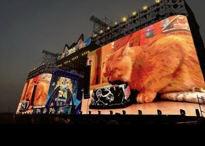 China Large Venues Wide Angle Stadium Screen LED Display P10 IP65 Waterproof HD Iron Box on sale