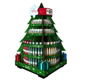 Slatwall Customize Wood Display Stands MDF For Drinking / Iceream