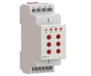 China 3 Phase Voltage Monitoring Relay Reset Time 0.1s-10s on sale