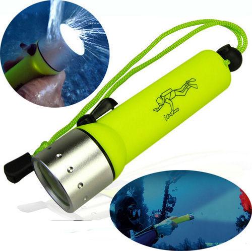 Cheap Waterproof 100000 Hours Life Time 120LM - 180LM Q5 Mini Cree Led Torch For Diving for sale