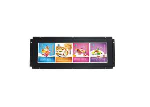 China 8 Bit 16.7M Color Commercial LCD Display / Bar LCD Monitor Open Frame 15 Inch For Public Access Venues on sale