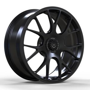 China Black Alloy Center Lock Monoblock 5x130 1 Piece 20x8.5 Forged 718 Car Rims on sale