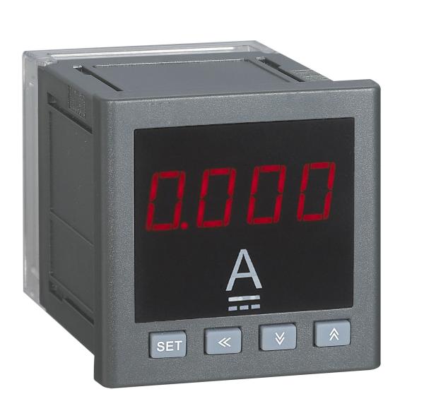 Cheap 120mm  Digital Panel Amp Meter , Ac Digital Panel Mount Amp Meter Rs485 Communication for sale