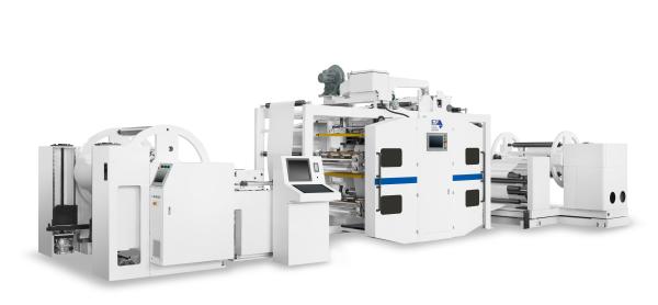Cheap Energy Cascading Flexographic Printing Machine With Small Footprint And Low Energy Consumption for sale