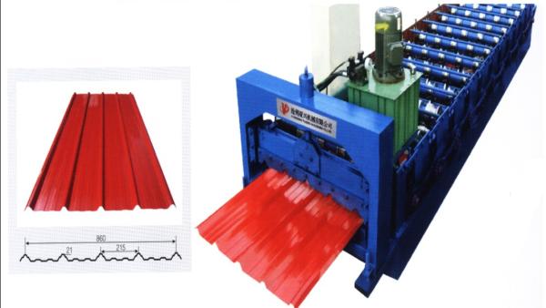 Cheap Roof Panel Roll Forming Machine for sale