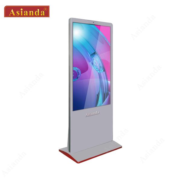 Cheap 55inch Android Wifi LCD Touch Screen Digital Signage Advertising LCD Interactive Totem Multi Touch Digital Signage for sale