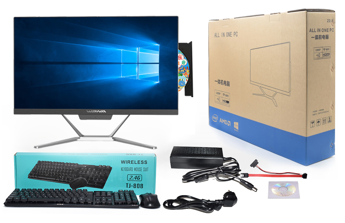 All In One Desktop Computer /I5/I7/I9 2nd-12th Generation CPU Processor Providing Customized Service