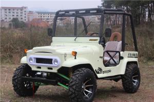 China Fully Automatic Air Cooled Adult Mini Jeep Willys With 250cc / 300CC GY6 Engine on sale
