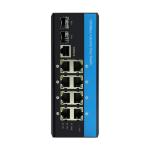 8 port industrial ethernet switch layer 2 managed switch DC12/24/48V Dual power