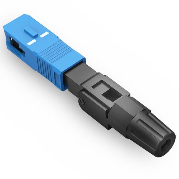 Cheap Multi Mode FTTH Fiber Optic UPC APC Fast SC Connector for sale