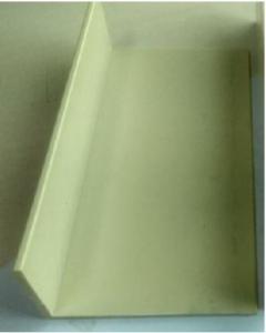Best Ivory Color Plastic Linear Guide , Conveyor Roller Guide Rails L Type wholesale