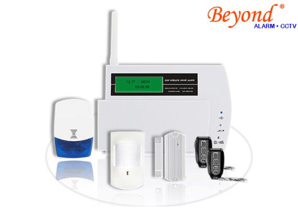 Cheap LCD Display Touch Keypad GSM PSTN Home Alarm System with 30 wireless zone for sale