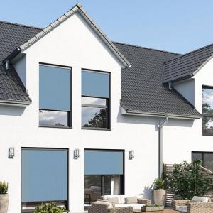 Best Motorized Exterior Roller Shades UV Proof Sunshade System With Aluminium Gazebo Pergola wholesale