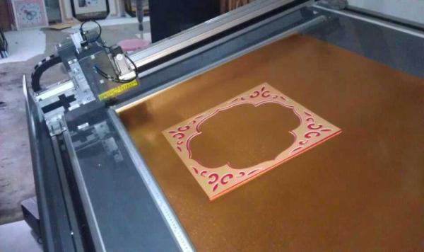 Cheap Decorative frame paperboard cnc cutting machine for sale