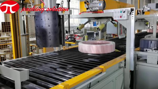 Cheap 1800kg Double Coil Copper Coil Packaging Line With Advanced PLC Control System for sale