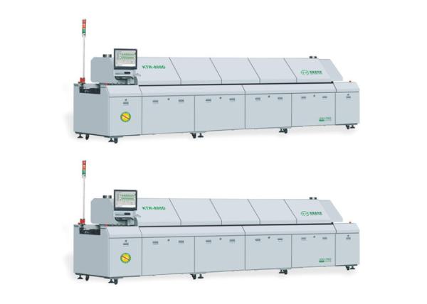 Cheap KTR-800D Board Alarm SMT Reflow Oven PLC And PLD Closed - Loop Control for sale
