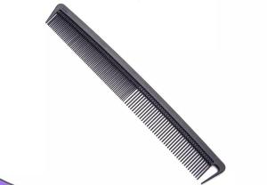 China Personalized Fiber Barber Hair Styling Comb Common PP Plastic Thin Tooth on sale