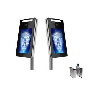 China Keypad SIP Intercom Wiegand Biometric 24000pcs Face Recognition Temperature Reader Access Control System Security on sale