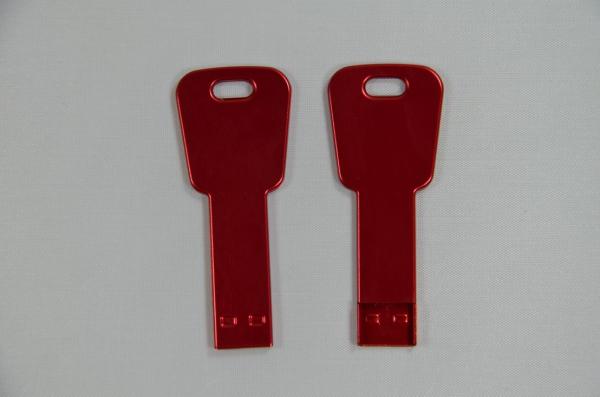 Cheap new key shape usb flash drive with custom LOGO print for gift for sale