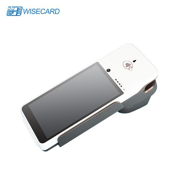 Cheap Android 7.0 Mobile Biometric POS Terminal With Fingerprint Reader for sale