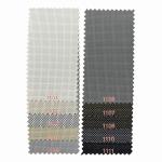 Outdoor Plain Weave Polyester PVC Sunscreen Fabric Hotel Roller Blind Shades