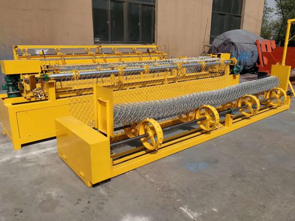 Cheap Fully Automatic Chain Link Fence Machine For Double Wire And Single Wire for sale