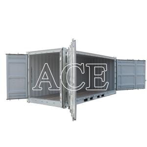 China Left or Right Side Access 20ft Open Side Container with External Dimensions of 6058 x 2438 x 2591mm and Large Door Opening on sale