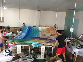 Cheap Fabric Large Printing Format , Textile Large Format Display Printing 310cm Wide for sale