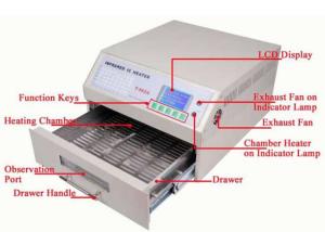 China T962A Benchtop Reflow Oven 300*320mm 1500w IC Heater Infrared BGA Rework Station For SMD SMT on sale