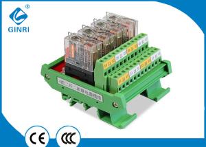 AC Programmable PLC Relay Module JR-4L2 ,12V Omron Relay Module Customized