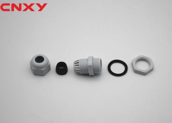 Cheap RoHs Watertight Plastic Cable Glands 12.7 Millimeter Mounting Hole for sale