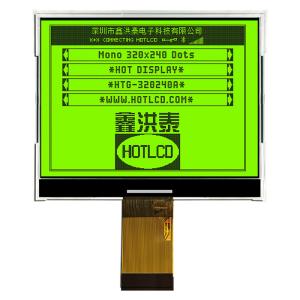 China SPI Graphic COG LCD Module 320x240 ST75320 FSTN Display Positive Transflective HTG320240A on sale