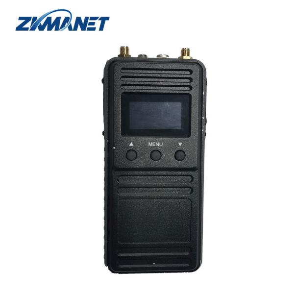 Cheap 1W 2T2R MIMO IP Mesh Handheld  Radio Video Transmitter with PTT Voice Intercom and AES Encryption for sale