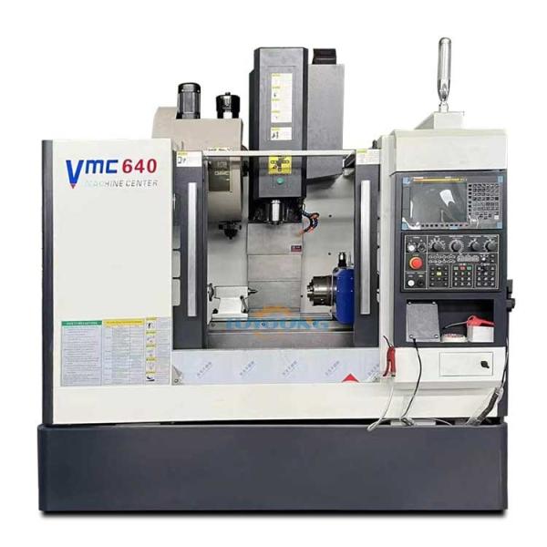 Cheap VMC640 4th 4 Axis Cnc Vertical Milling Machine High Accuracy  CE Certification for sale