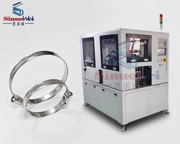 Cheap 1000pcs German Type Hose Clamp Machine Automatic Automatic Assembly Machine With Asymmetrical Lock for sale