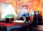 Customization Programmable LED Display Board , Flexible LED Curtain Display RGB