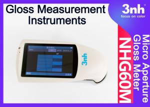 Best Micropore Digital Paint Gloss Measurement Instruments NHG60M 60 ° Touch Screen For Film Bamboo wholesale