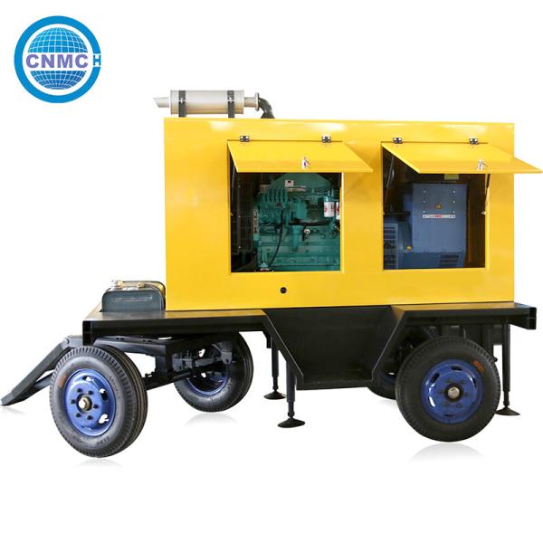 Cheap Mobile Trailer Type Generator 150KVA 120kw Multi Function Durable for sale