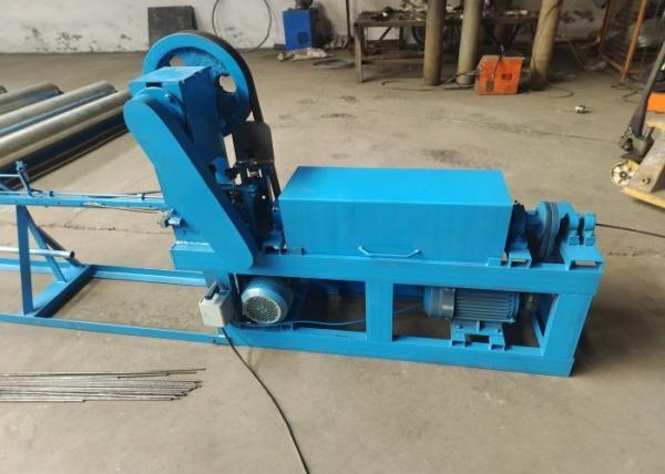 Cheap Cut Length 6m Rebar Straightening And Cutting Machine Size 5-8mm for sale