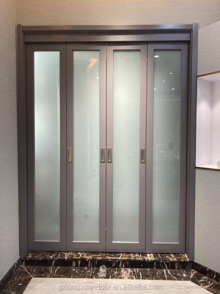 Cheap Gray Glass HDF Melamine Wooden Door Solid Wood RoHS Approved for sale