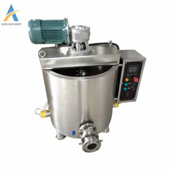 Cheap Cocoa Butter Melting Tank 500kg H Tempering Chocolate Enrobing Line for sale