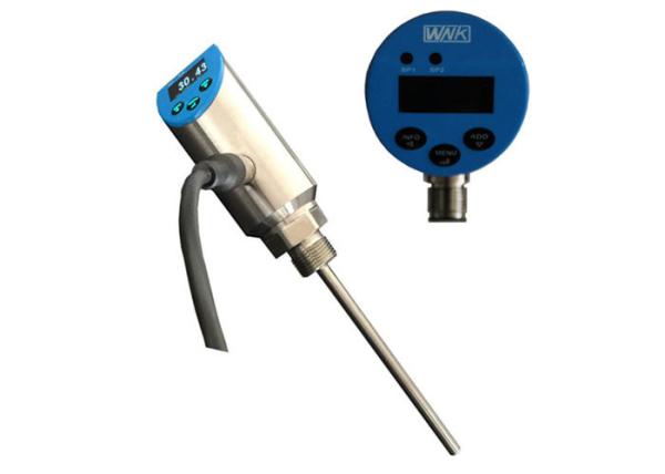 Cheap PT100 Electronic Digital Temperature Switch With PNP + 4~20mA + Modbus Output for sale