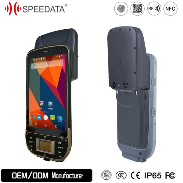 Cheap Quad Core Bluetooth Handheld RFID Reader PDA 13.56MHz HF RFID Reader for sale